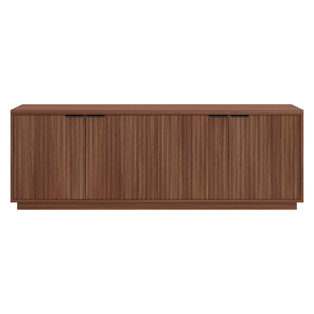 Hudson & Canal - Mansfield Rectangular TV Stand for TVs up to 78in in Satin Walnut - TV2311 veiw 2