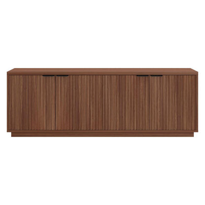 Hudson & Canal - Mansfield Rectangular TV Stand for TVs up to 78in in Satin Walnut - TV2311 veiw 2