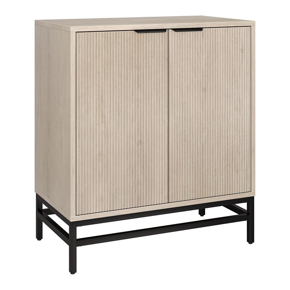 Hudson & Canal - Montello 28in Wide Rectangular Accent Cabinet in Alder White - AC2286 veiw 1