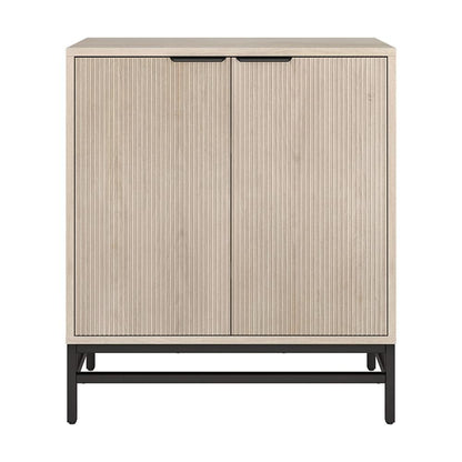 Hudson & Canal - Montello 28in Wide Rectangular Accent Cabinet in Alder White - AC2286 veiw 2