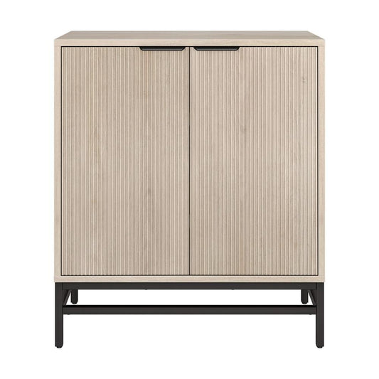 Hudson & Canal - Montello 28in Wide Rectangular Accent Cabinet in Alder White - AC2286 veiw 2