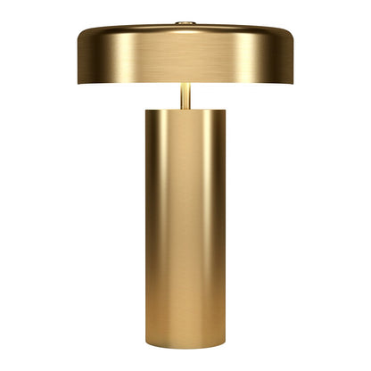 Hudson & Canal - Nash 24in Tall Table Lamp with Metal Shade in Brass/Brass - TL2322 veiw 2