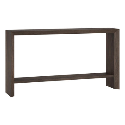 Hudson & Canal - Osman 55in Wide Rectangular Console Table in Alder Brown - AT2367 veiw 1