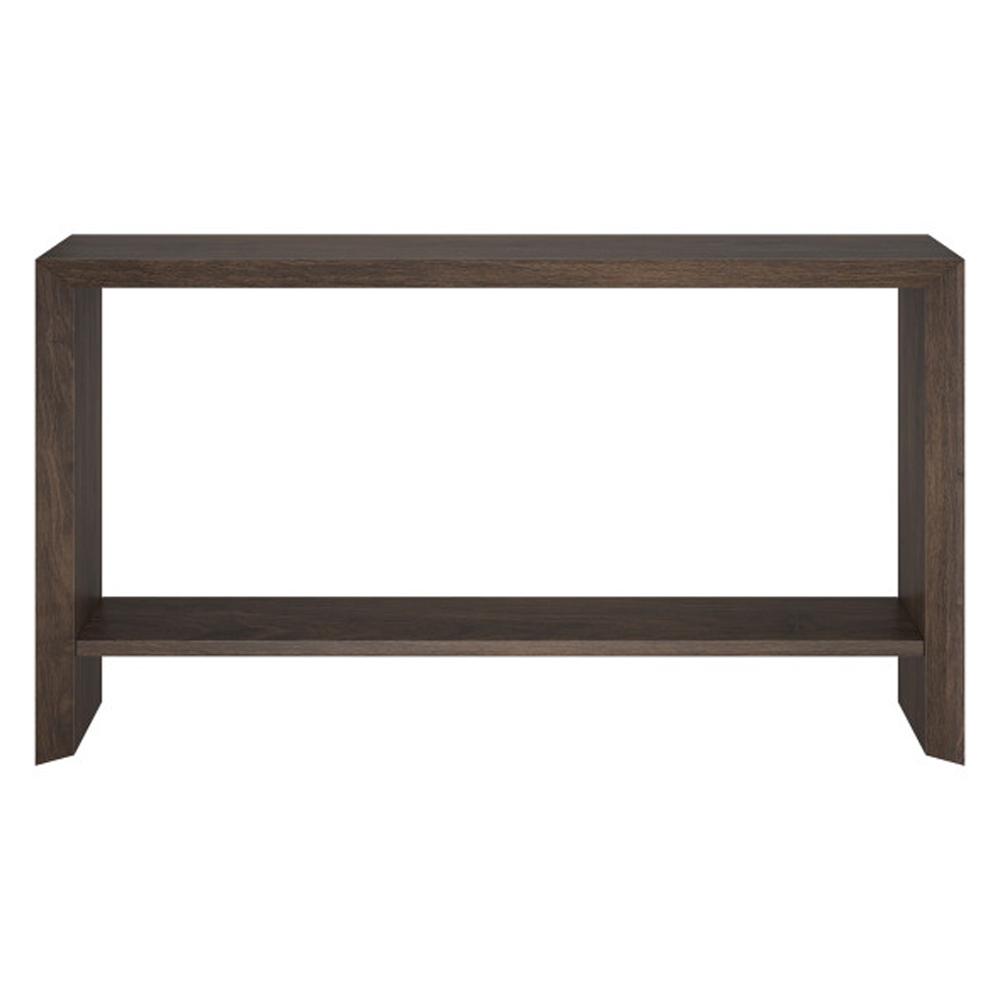 Hudson & Canal - Osman 55in Wide Rectangular Console Table in Alder Brown - AT2367 veiw 2