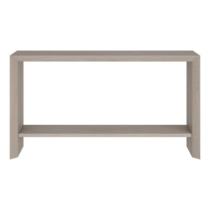 Hudson & Canal - Osman 55in Wide Rectangular Console Table in Alder White - AT2366 veiw 2