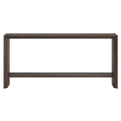 Hudson & Canal - Osman 64in Wide Rectangular Console Table in Alder Brown - AT2371 veiw 2
