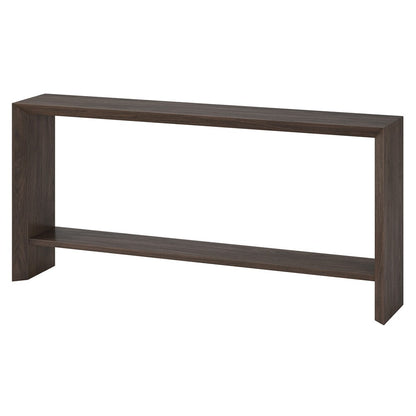 Hudson & Canal - Osman 64in Wide Rectangular Console Table in Alder Brown - AT2371 veiw 3