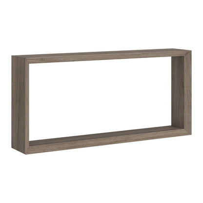 Hudson & Canal - Osmond 64in Wide Rectangular Console Table in Antiqued Gray Oak - AT2327 veiw 1