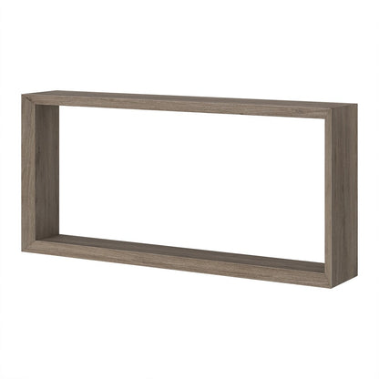 Hudson & Canal - Osmond 64in Wide Rectangular Console Table in Antiqued Gray Oak - AT2327 veiw 3