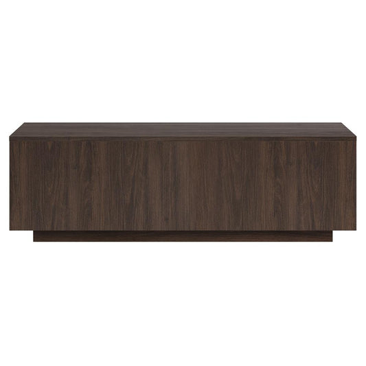 Hudson & Canal - Paxton 48in Wide Rectangular Coffee Table in Alder Brown - CT2347 veiw 2