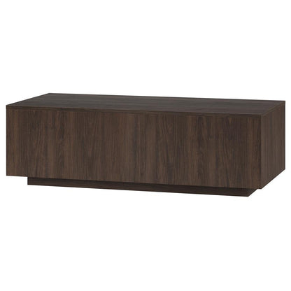 Hudson & Canal - Paxton 48in Wide Rectangular Coffee Table in Alder Brown - CT2347 veiw 3