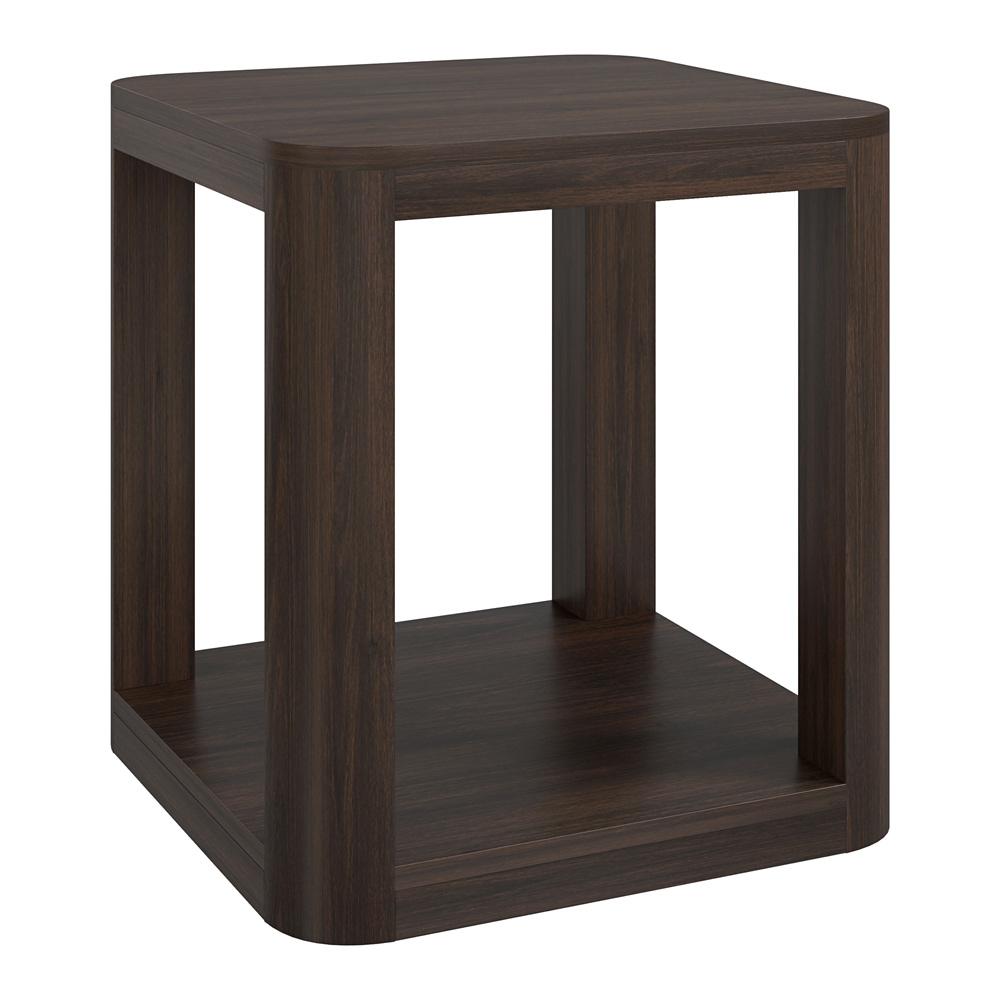 Hudson & Canal - Stellan 20in Wide Square Side Table in Alder Brown - ST2203 veiw 1