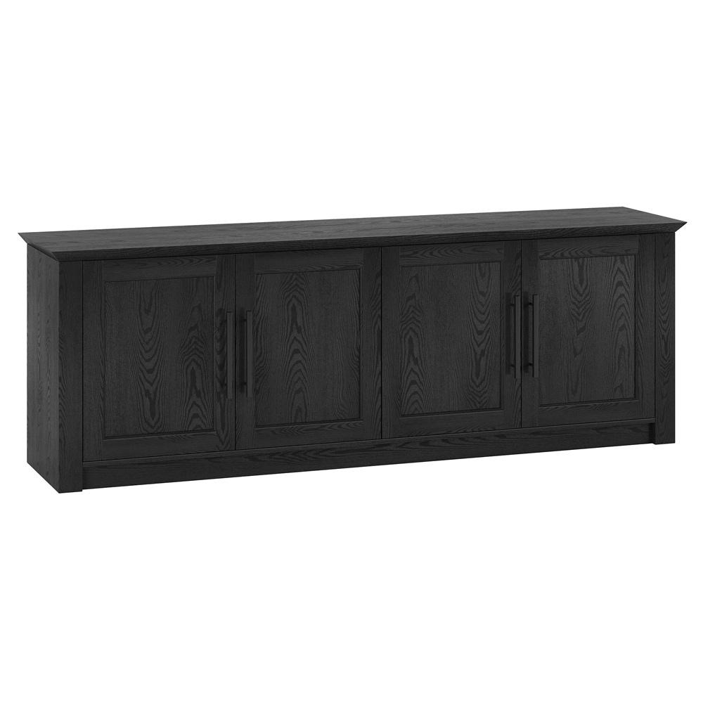 Hudson & Canal - Thornwell Rectangular TV Stand for TVs up to 78in in Black Grain - TV2301 veiw 1