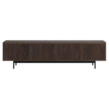 Hudson & Canal - Whitman Rectangular TV Stand for TVs up to 85in in Satin Walnut - TV2378 veiw 2