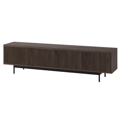 Hudson & Canal - Whitman Rectangular TV Stand for TVs up to 85in in Satin Walnut - TV2378 veiw 3