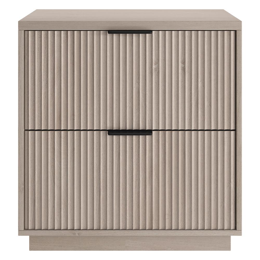 Hudson & Canal - Yarden 24in Wide Rectangular Nightstand in Alder White - NS2289 veiw 2