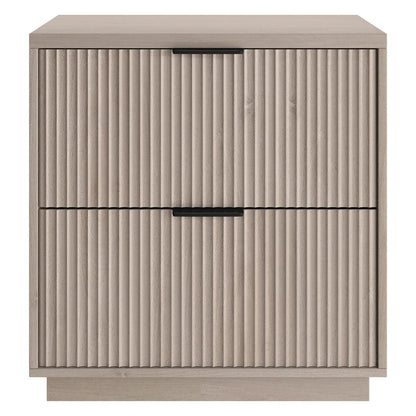 Hudson & Canal - Yarden 24in Wide Rectangular Nightstand in Alder White - NS2289 veiw 2