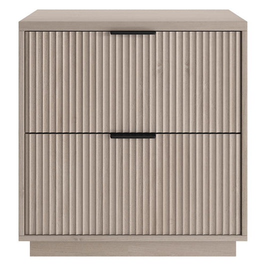 Hudson & Canal - Yarden 24in Wide Rectangular Nightstand in Alder White - NS2289 veiw 2