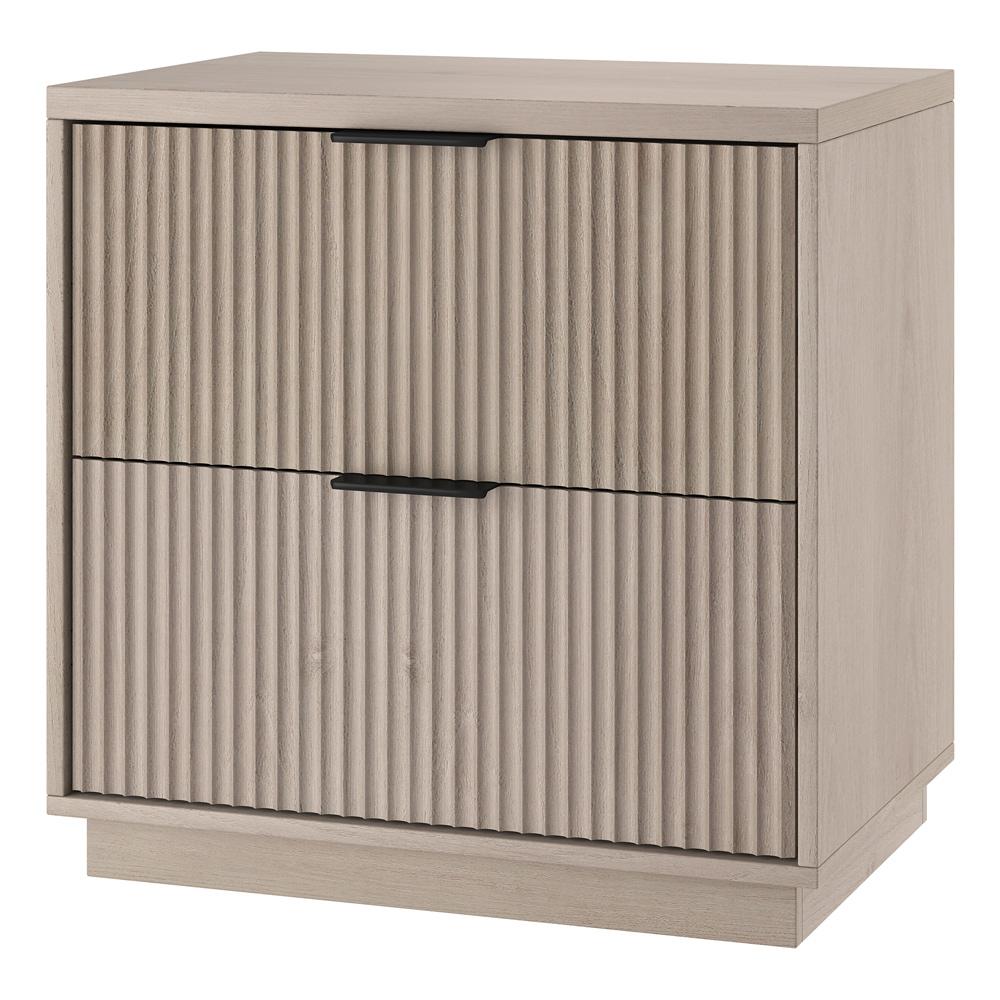 Hudson & Canal - Yarden 24in Wide Rectangular Nightstand in Alder White - NS2289 veiw 3
