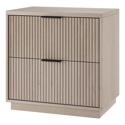 Hudson & Canal - Yarden 24in Wide Rectangular Nightstand in Alder White - NS2289 veiw 3