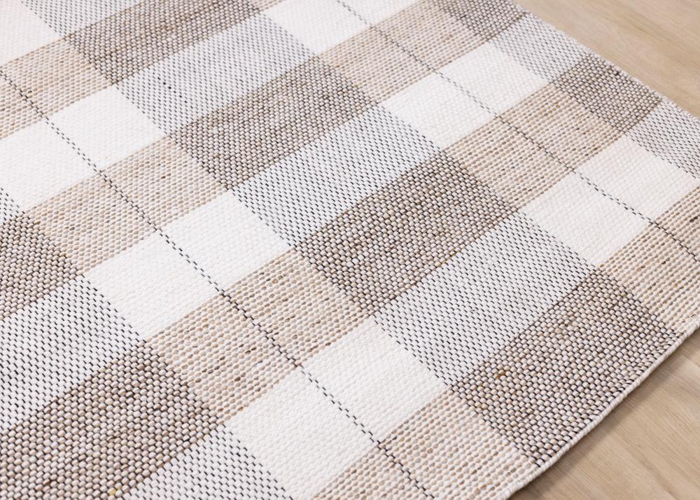 Kalora Interiors - Aspen Beige Muted Plaid Woven Rug, 710in x 106in - 7218 240320 veiw 4