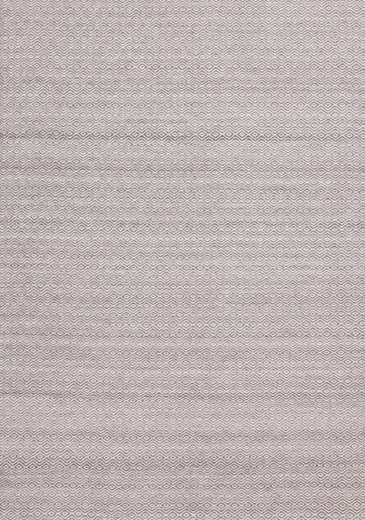 Kalora Interiors - Aspen Beige Cream Tessellated Diamonds Woven Rug 53in x 77in - 7220 160230 veiw 1