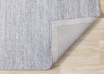 Kalora Interiors - Aspen Grey Cream Woven Dot Rug, 53in x 77in - 7221 160230 veiw 5