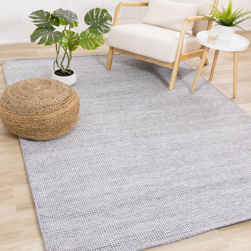 Kalora Interiors - Aspen Grey Cream Woven Dot Rug, 710in x 106in - 7221 240320 veiw 2