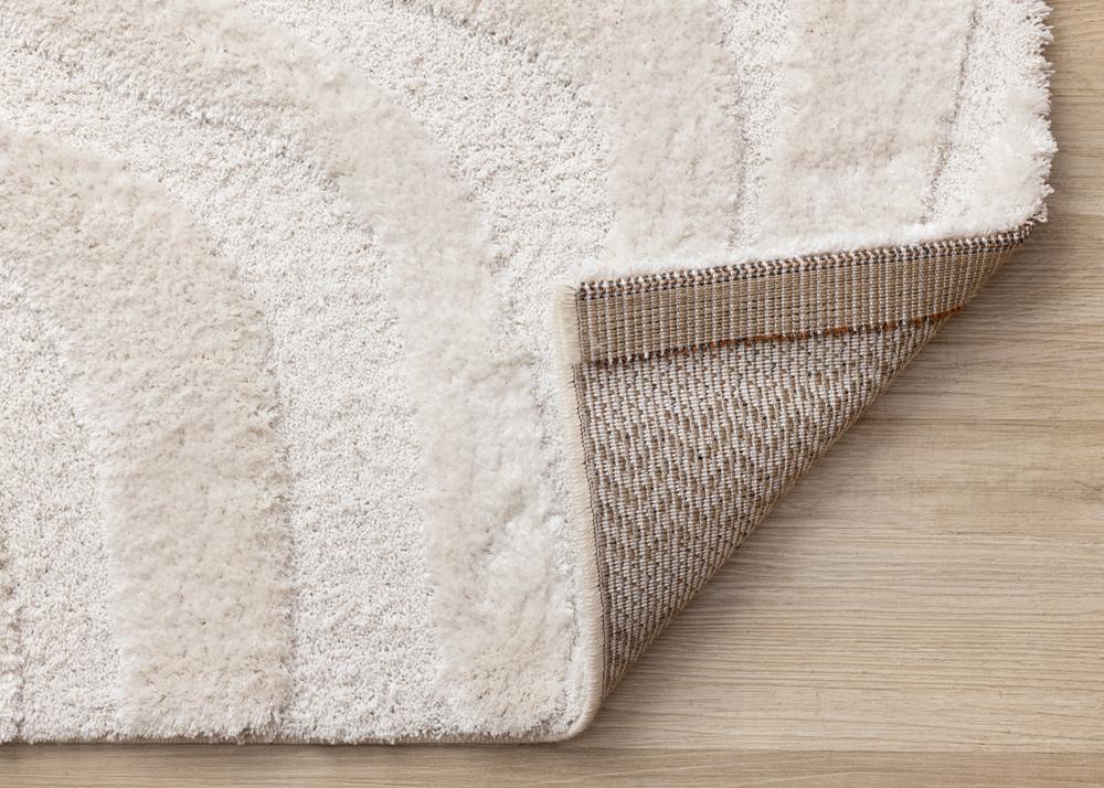 Kalora Interiors - Luxe White Curvy Lines Rug, 710in x 112in - 13020/6191 240340 veiw 5