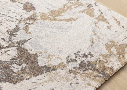 Kalora Interiors - Mae White Grey Beige Marble Design Rug, 710in x 112in - 34082/6282 240340 veiw 4