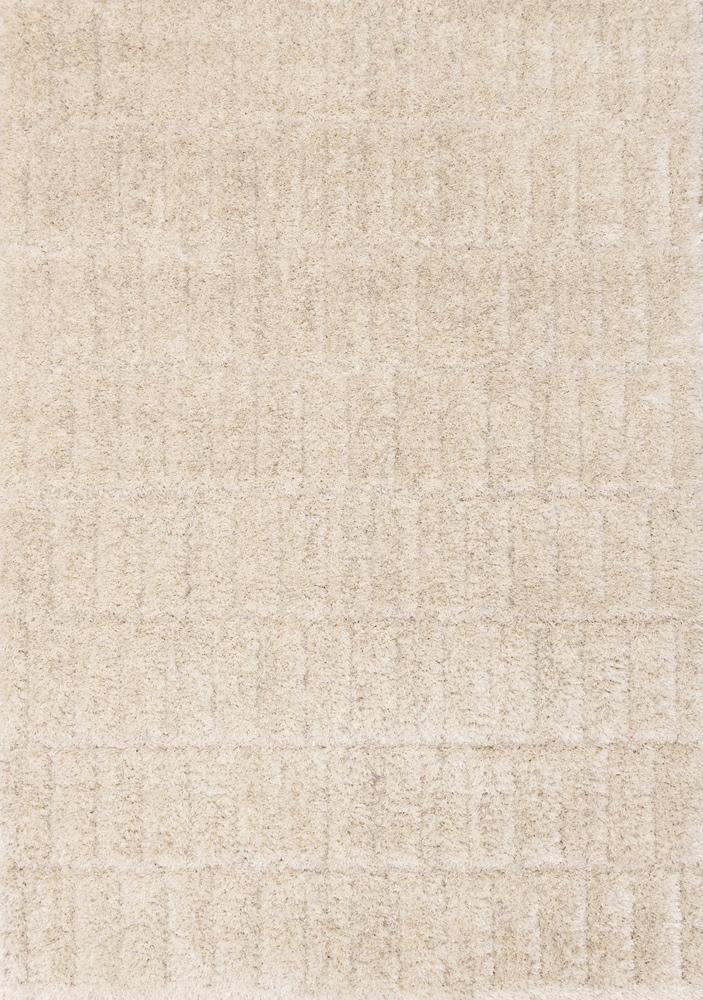 Kalora Interiors - Roman Cream Brick Pattern Rug, 53in x 77in - 48303/100 160230 veiw 1