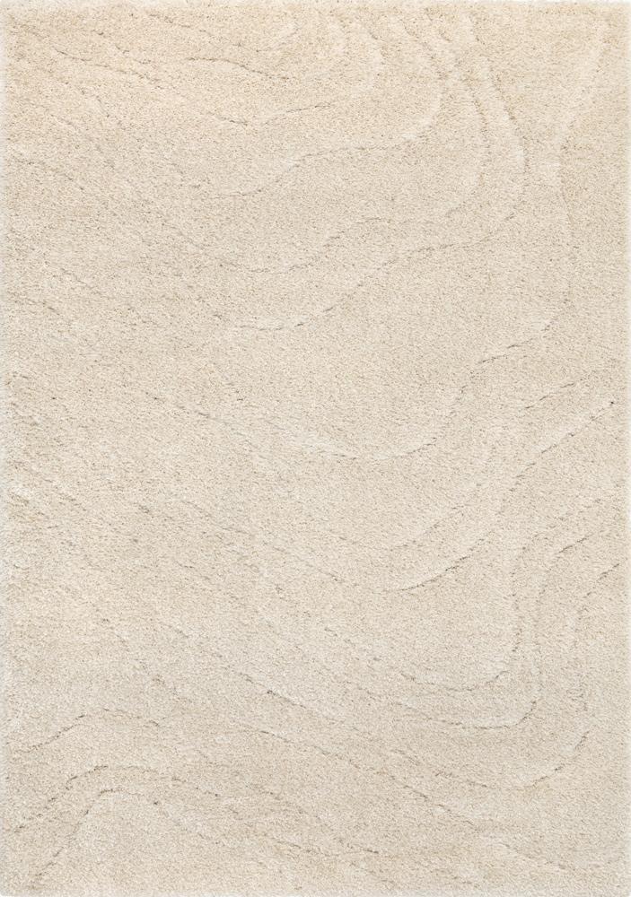 Kalora Interiors - Roman Cream Soft Touch Wood Grain Rug, 53in x 77in - 48306/100 160230 veiw 1