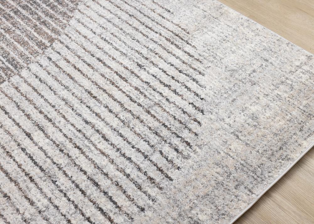 Kalora Interiors - Swift Grey White Two Merging Circles Rug, 710in x 106in - 4878A/HF62 240320 veiw 4