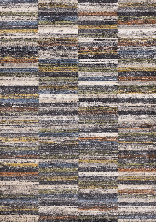 Kalora Interiors - Swift Multi Distressed Columns Rug, 710in x 106in - 5200/DY47 240320 veiw 1