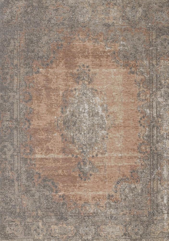 Kalora Interiors - Cathedral Salmon Grey Traditional Border Rug, 51in x 77in - 5331/02 155230 veiw 1