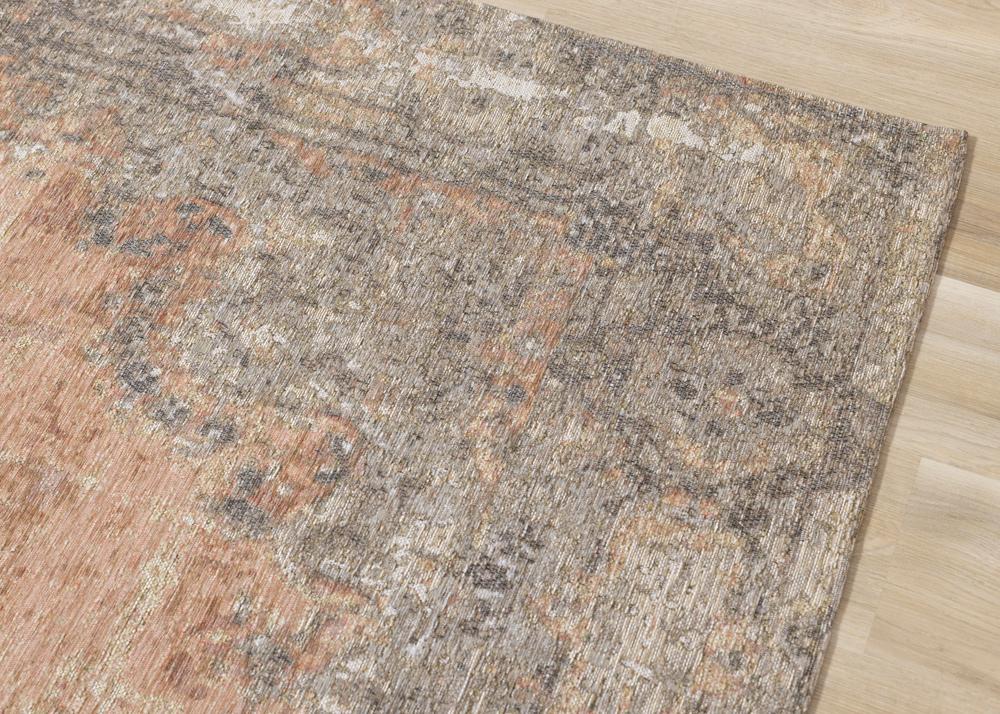 Kalora Interiors - Cathedral Salmon Grey Traditional Border Rug, 51in x 77in - 5331/02 155230 veiw 4