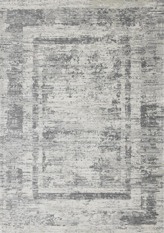 Kalora Interiors - Cathedral Grey Faded Borders Rug, 51in x 77in - 5406/14 155230 veiw 1