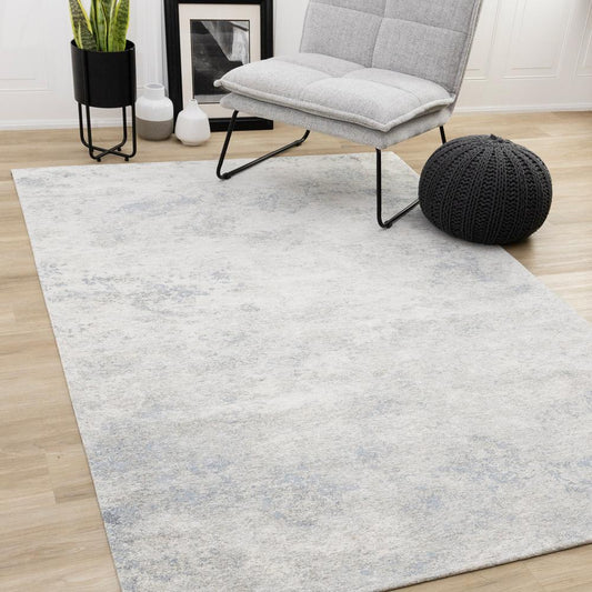 Kalora Interiors - Cathedral Cream Blue Grey Marble Rug, 710in x 1010in - 5472/03 240330 veiw 2