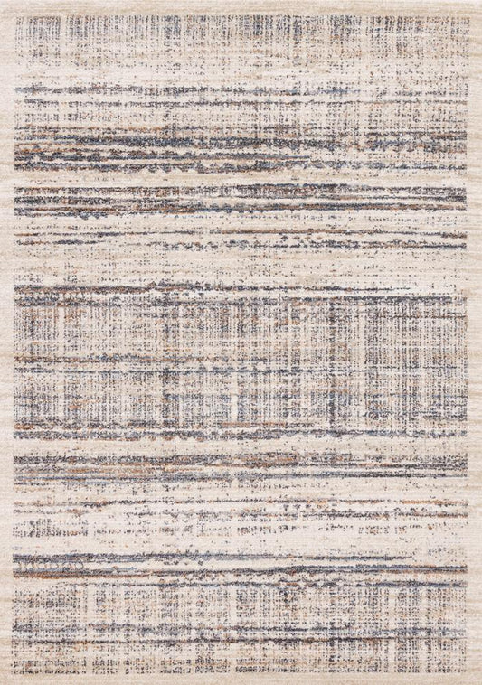 Kalora Interiors - Swift Cream Taupe Distressed Lines Rug, 710in x 106in - 5694/DY12 240320 veiw 1
