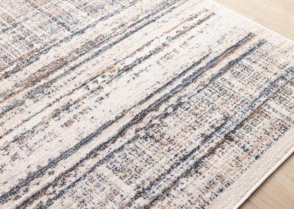 Kalora Interiors - Swift Cream Taupe Distressed Lines Rug, 710in x 106in - 5694/DY12 240320 veiw 4