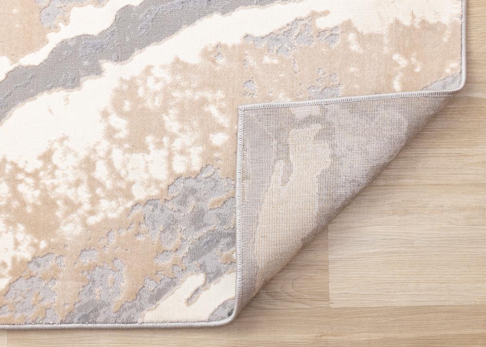 Kalora Interiors - Emory Taupe Grey Beige White Mineral Layered Rug, 710in x 106in - 5894/A243 240320 veiw 5