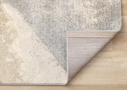 Kalora Interiors - Aurora Multi Distressed Geometric Design Rug, 53in x 77in - 63694/6747 160230 veiw 5
