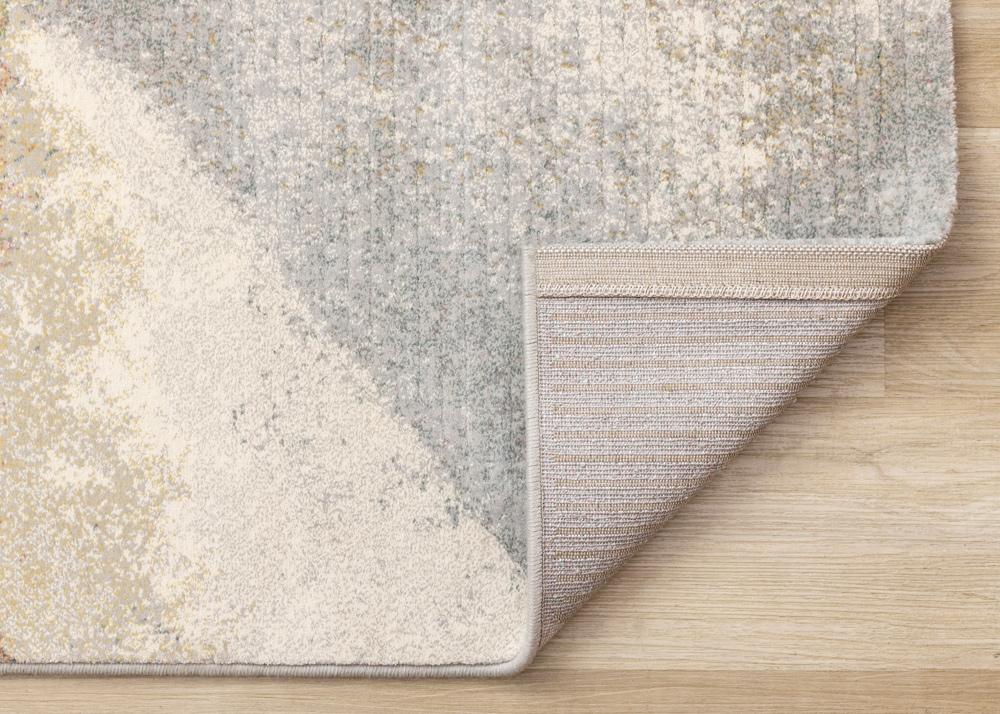 Kalora Interiors - Aurora Multi Distressed Geometric Design Rug, 710in x 1010in - 63694/6747 240330 veiw 5