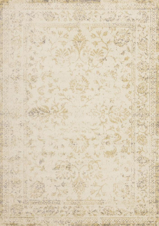 Kalora Interiors - Eclipse Cream Beige Subtle Elegant Classic Rug, 53in x 77in - A784/9355 160230 veiw 1