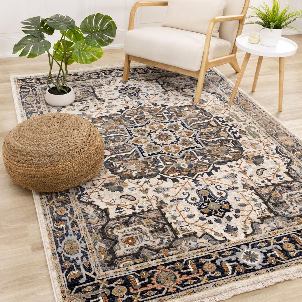 Kalora Interiors - Samira Medallion Tribal Rug, 710in x 102in - F034/7494 240310 veiw 2