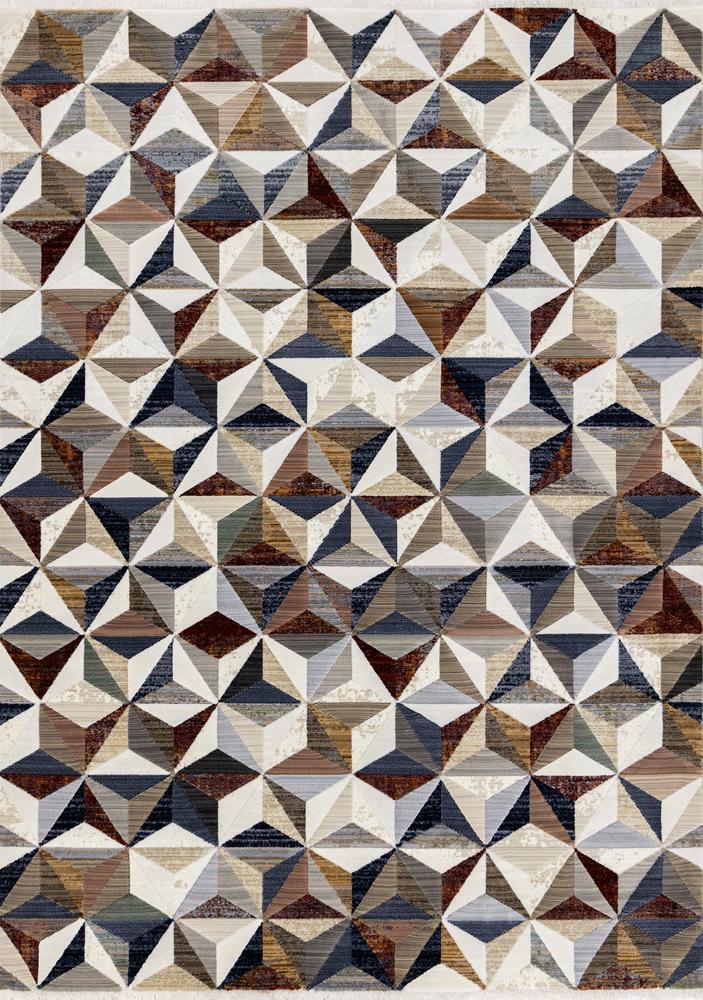 Kalora Interiors - Samira Geometric Star Rug, 710in x 102in - F044/7274 240310 veiw 1