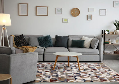 Kalora Interiors - Samira Geometric Star Rug, 710in x 102in - F044/7274 240310 veiw 3