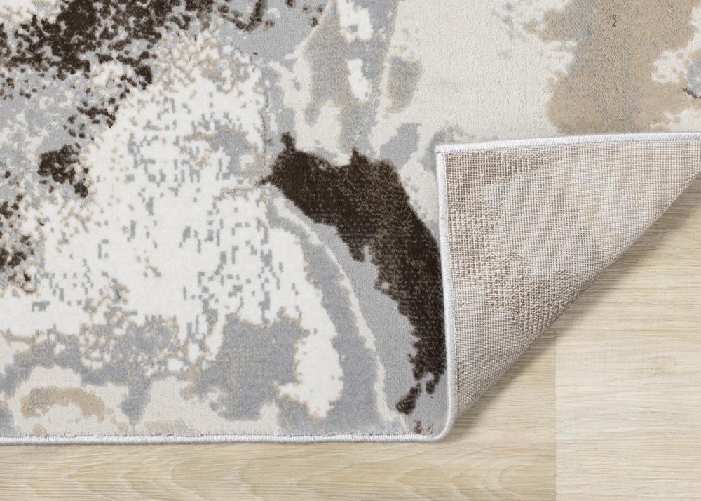 Kalora Interiors - Luca Taupe Organic Swirl Rug, 710in x 106in - G195/9464 240320 veiw 5