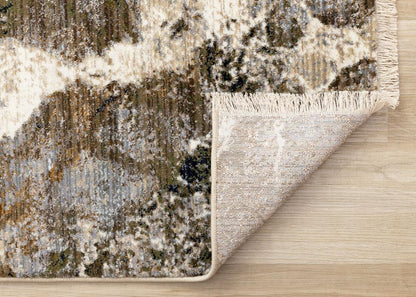 Kalora Interiors - Serene Multi Distressed Marble Rug, 710in x 102in - H782/4969 240310 veiw 5