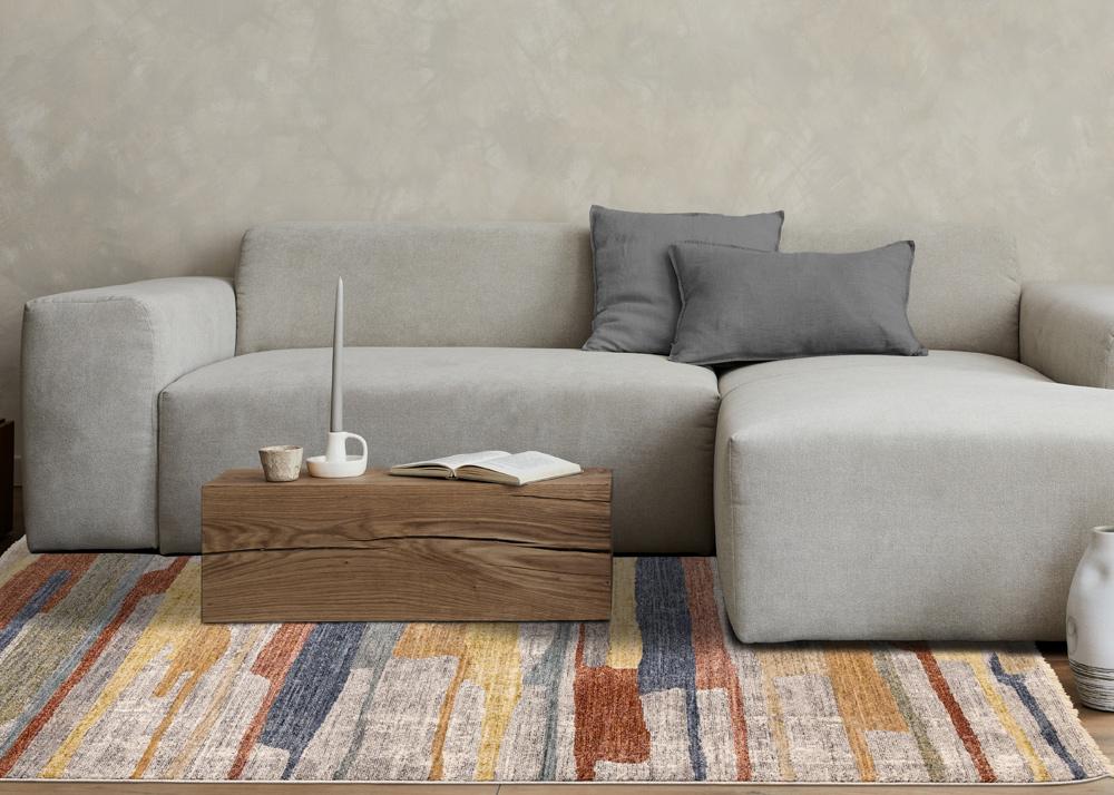 Kalora Interiors - Muse Multi Modern Paint Drip Design, 53in x 710in - H943/2636 160240 veiw 3